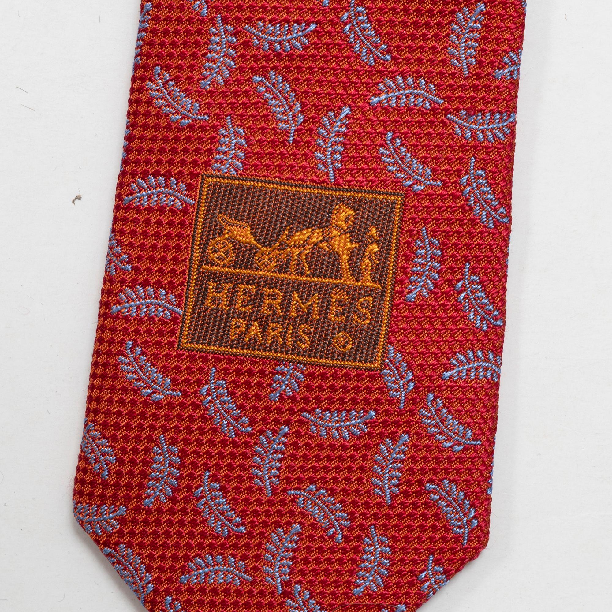 Hermès, slipsar, tre st.
