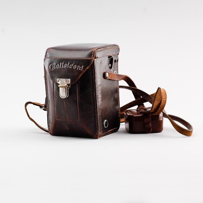 KAMERA, Rolleicord Compur, Franke & Heidecke, Braunschweig, 1900-talets första hälft.