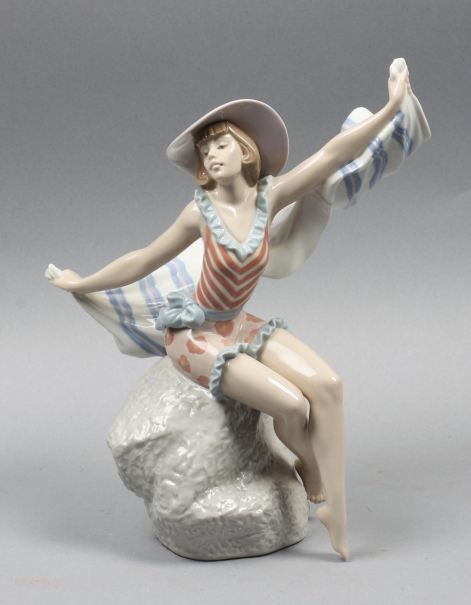 FIGURIN, porslin, Lladro. Tillverkningsår 1990-1993.