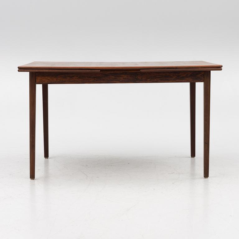 A 'Ladoga' dining table and four 'Mustang' chairs, IKEA, 1960s.