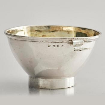 A Swedish early 19th century silver wine funnel, marks of Pehr Zethelius, Stockholm 1807.