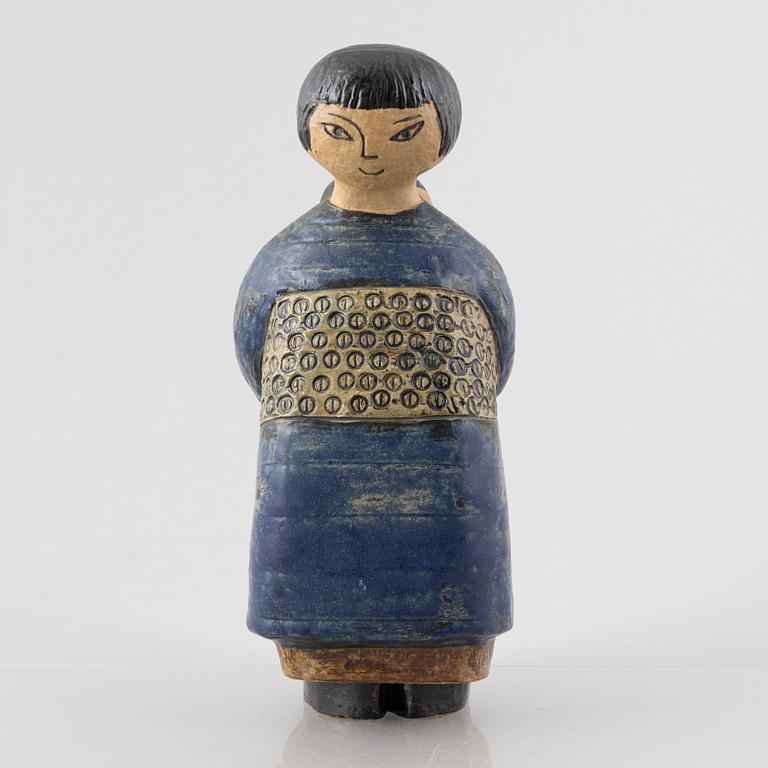 Lisa Larson, skulptur, stengods, "Japanska", Gustavsbergs studio.