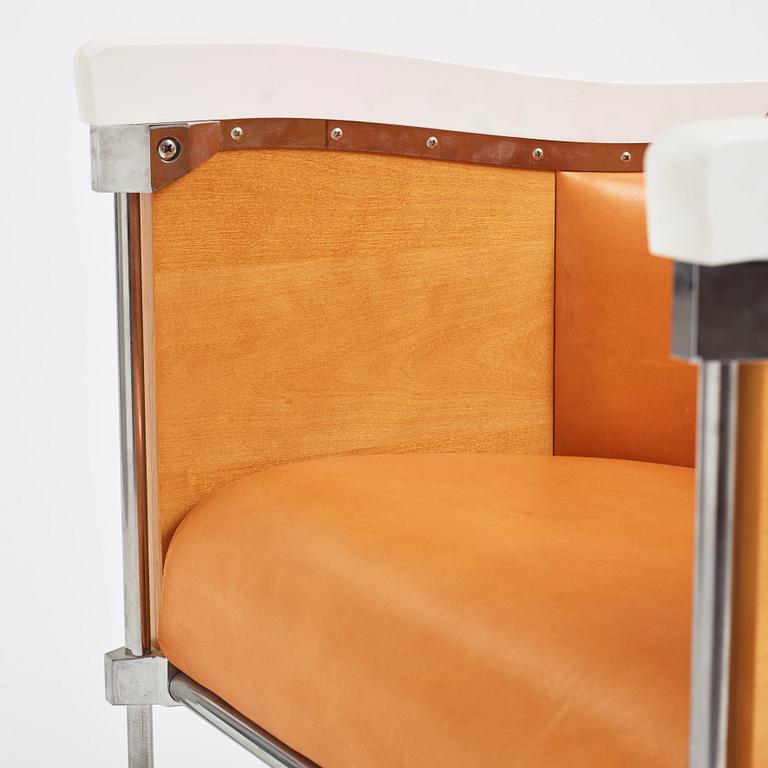 Mats Theselius, a "Birdland" easy chair, ed. 32/360, Källemo, Värnamo post 2009.