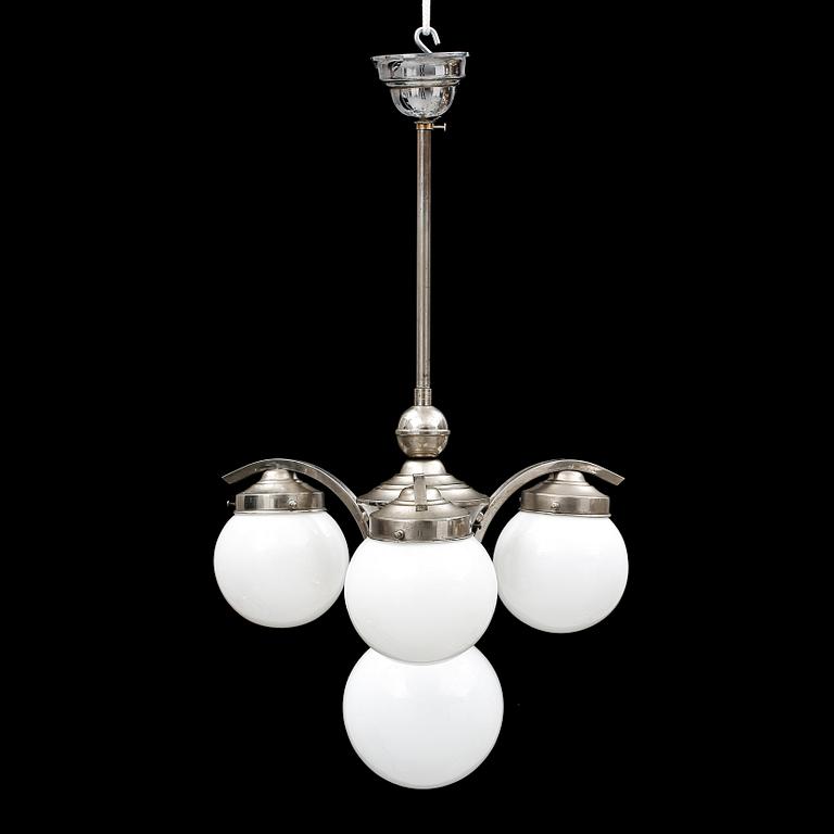 TAKLAMPA, art deco, 1940-tal.