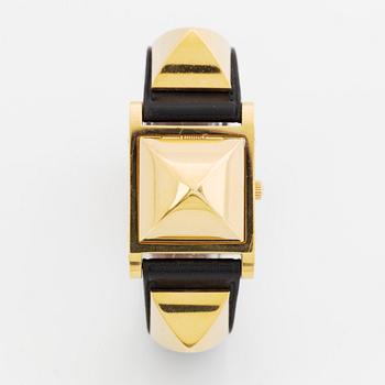 Hermès, Medor, wristwatch, 23 x 32 mm.