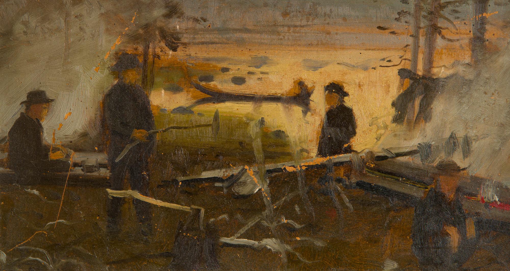 Juho Kyyhkynen, väitetty, Lepotuokio.