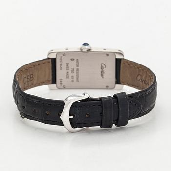 Cartier, Tank Américaine, armbandsur, 19 x 27,5 (35) mm.