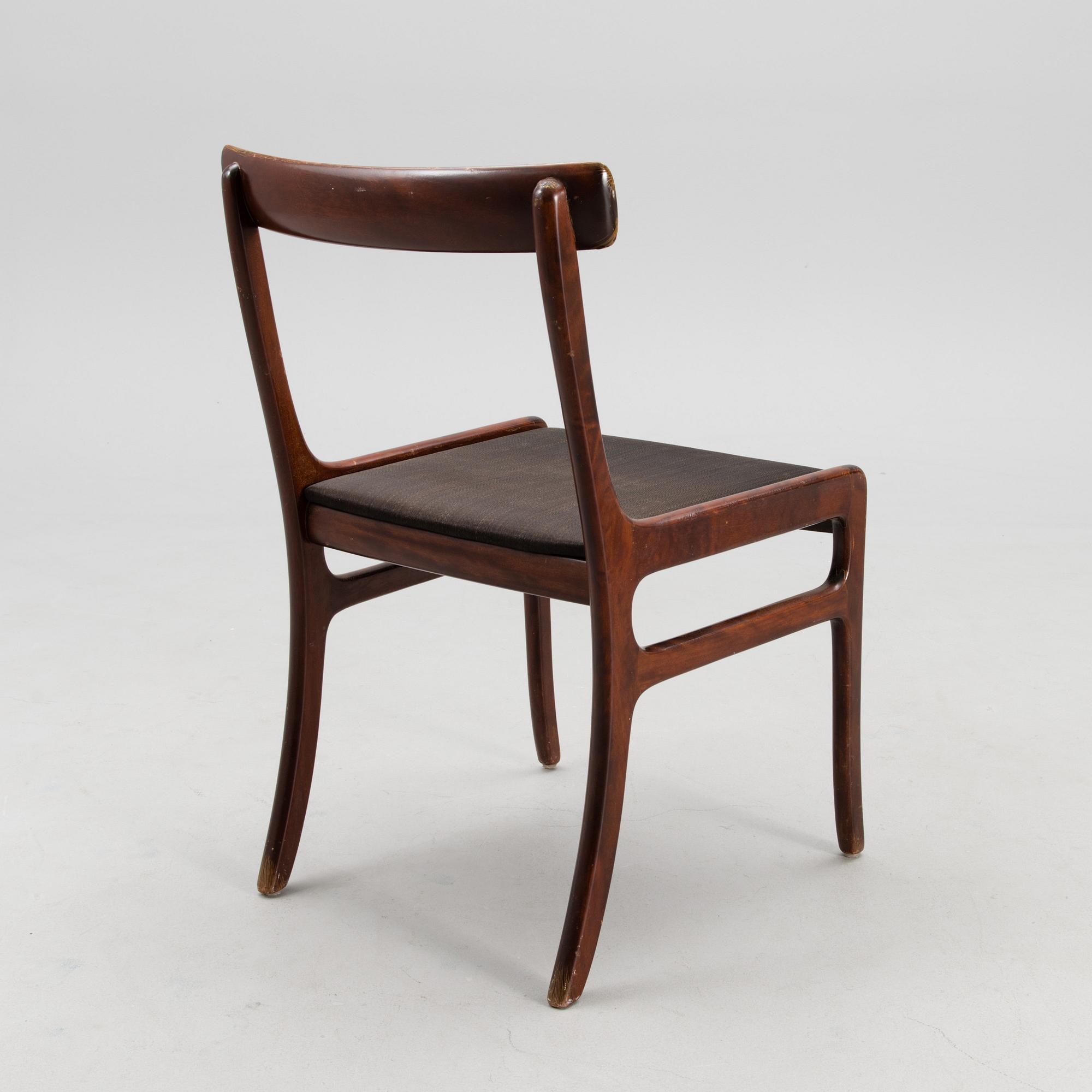 A mid-20th century Danish 'Rungstedlund chair' for Poul Jeppesen.