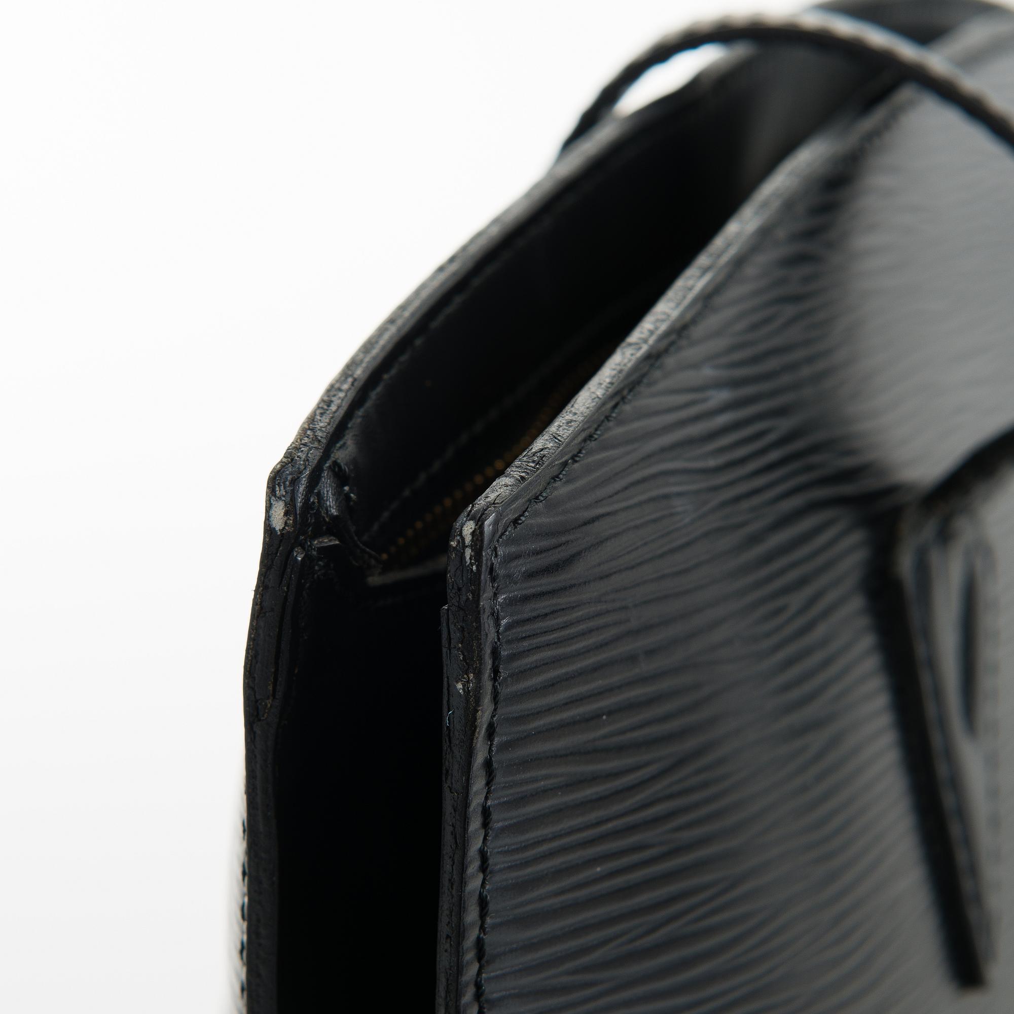 LOUIS VUITTON EPI LEATHER SAINT JACQUES GM TOTE BAG.