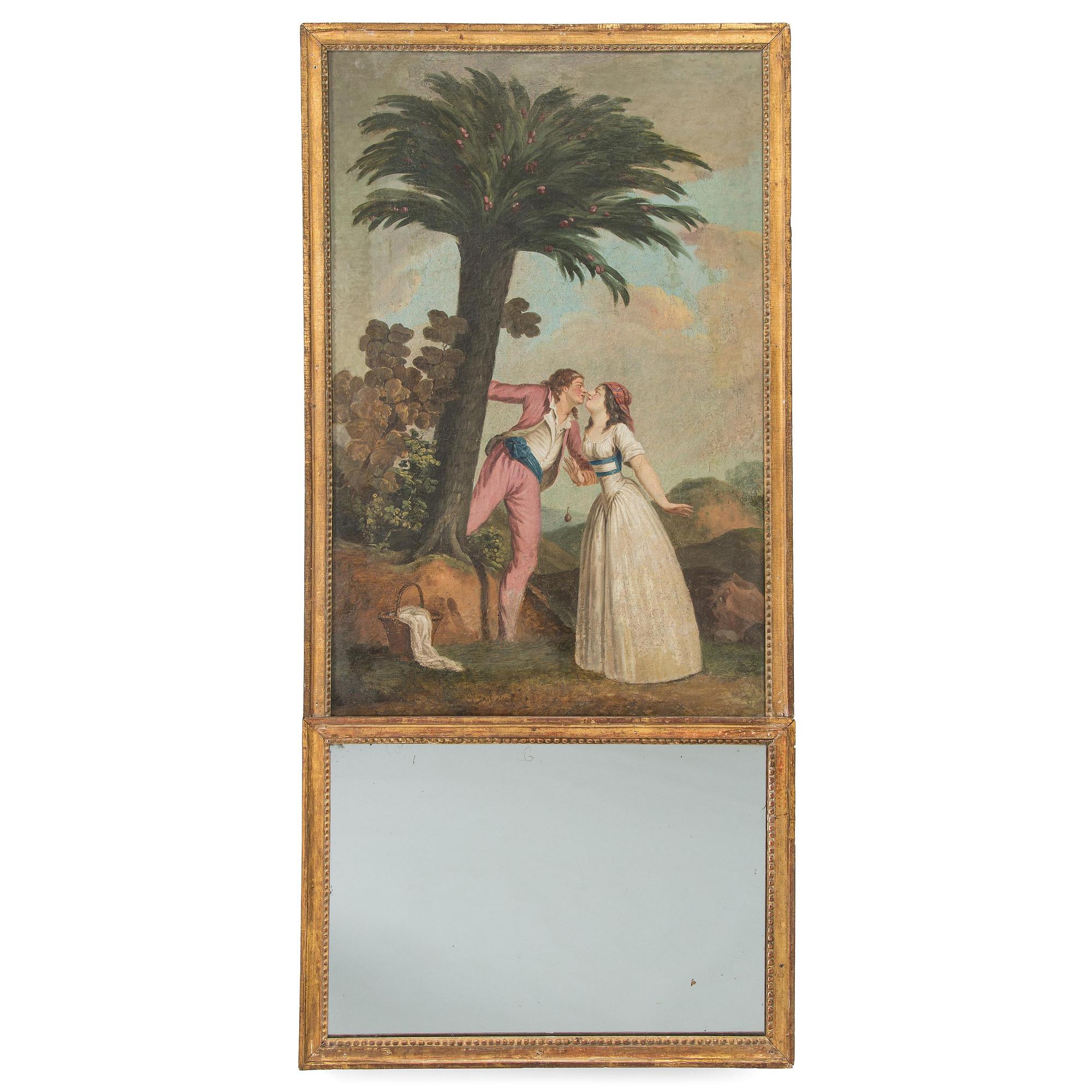 Seinäpaneeli, Ranska, noin 1800-luku.
