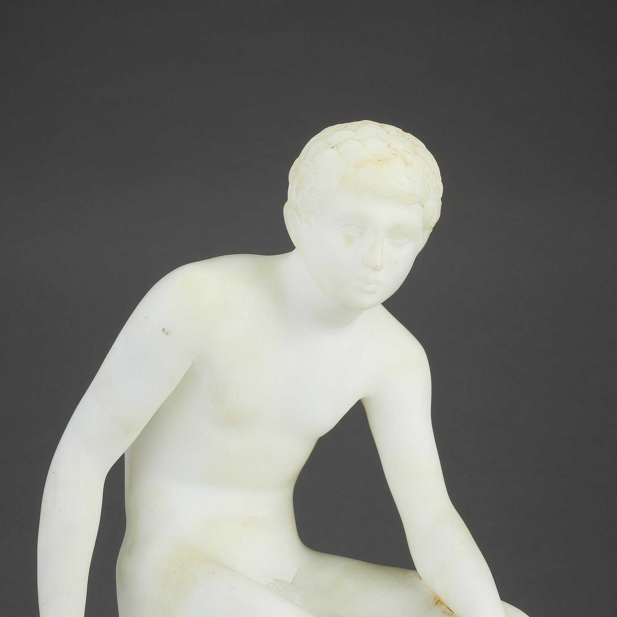 SKULPTUR, Alabaster.