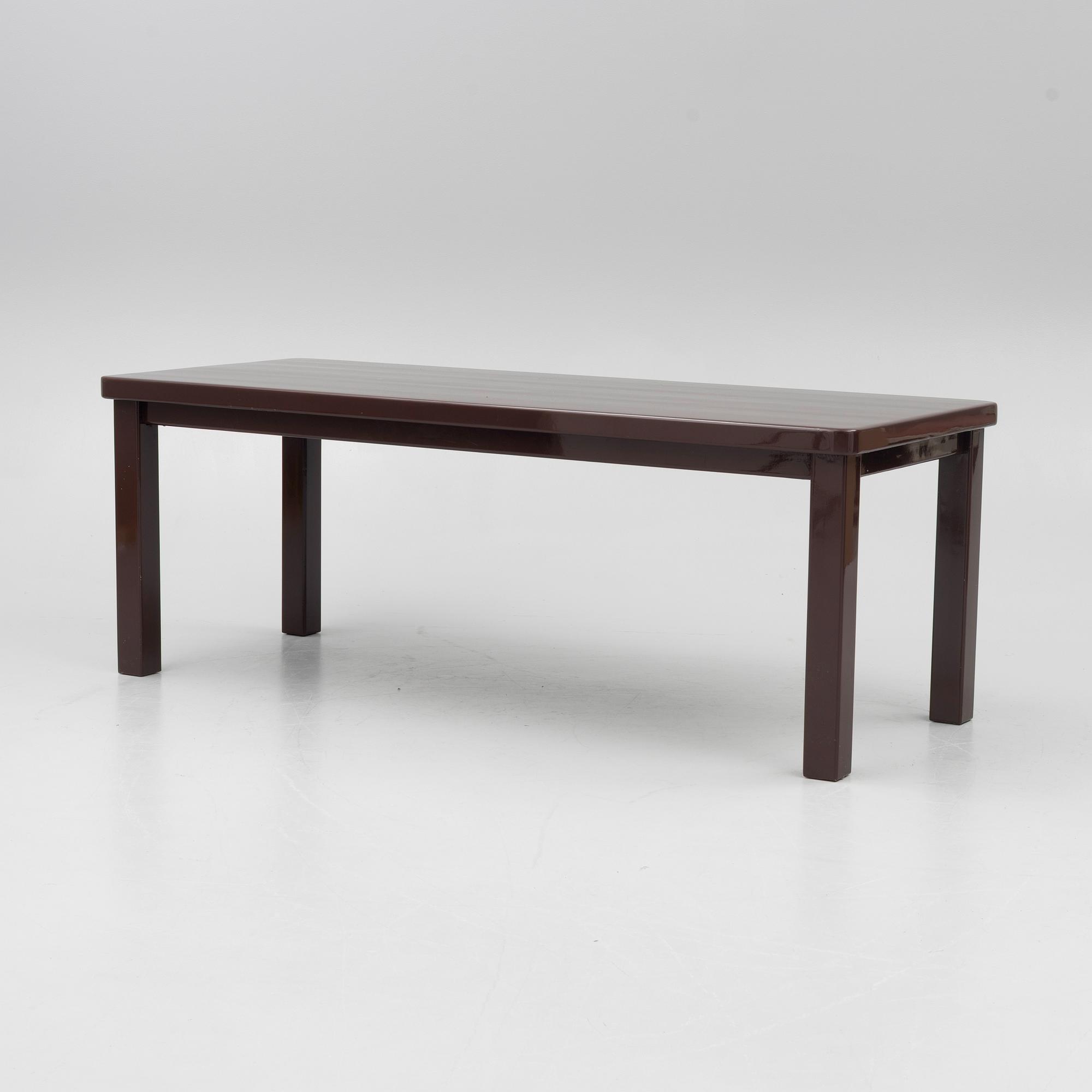 Ben af Schultén, dining table, model "852", Artek, Finland, 1970s.