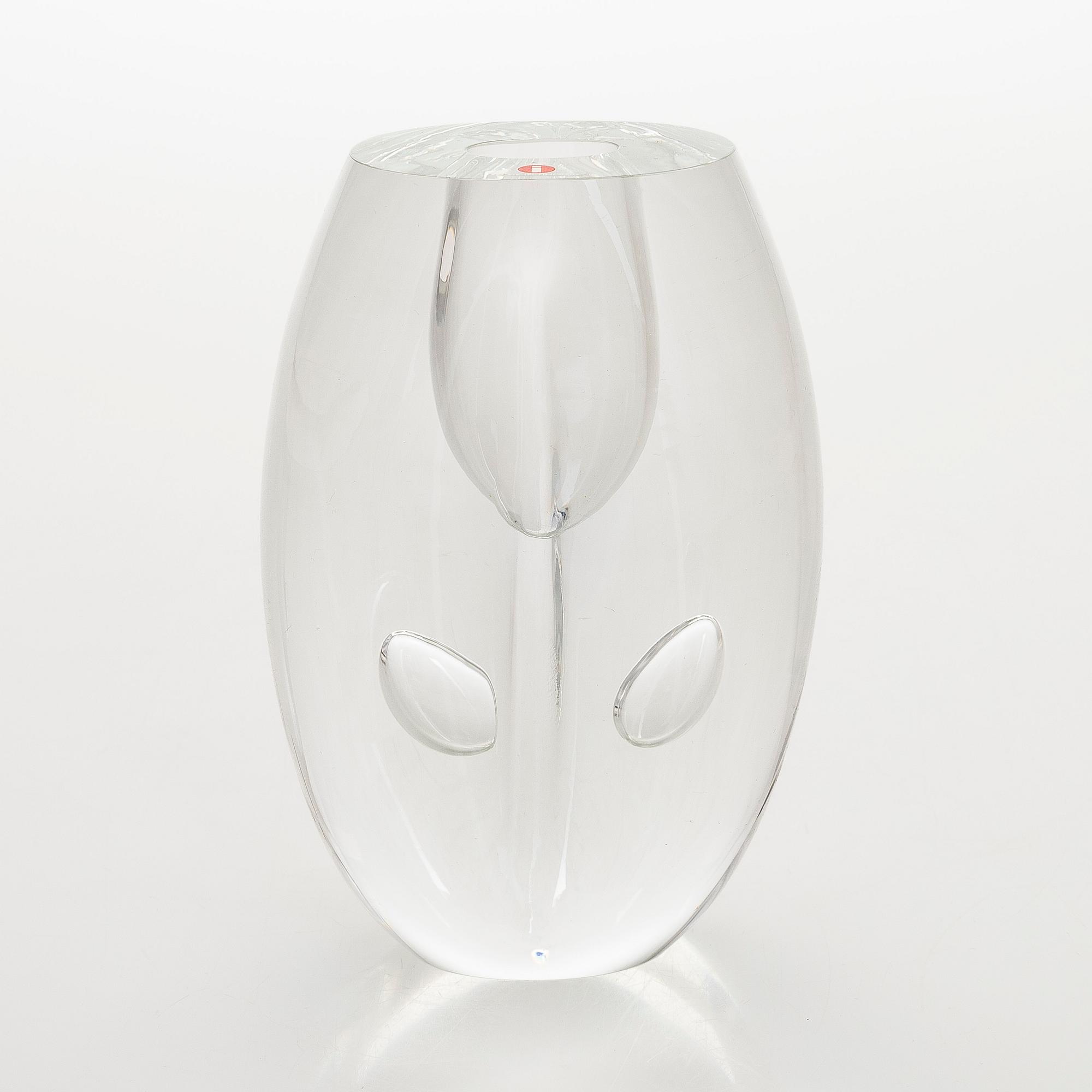 Timo Sarpaneva, a glass sculpture 'Claritas' signed Timo Sarpaneva Iittala 16/1988.