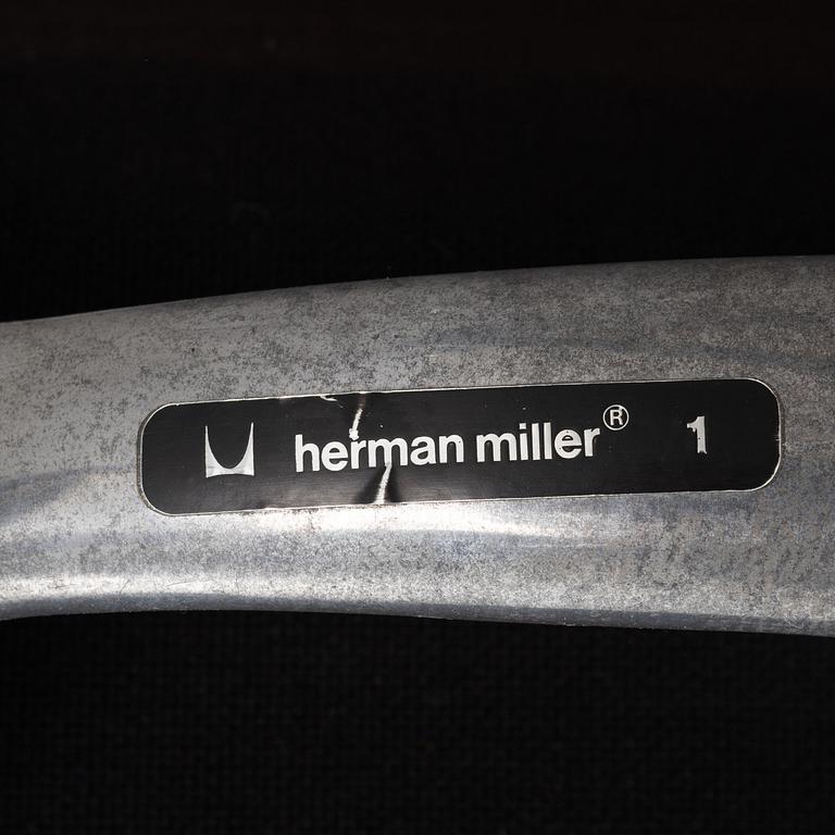 Charles & Ray Eames, a soft pad chair/ model EA216, Herman Miller.