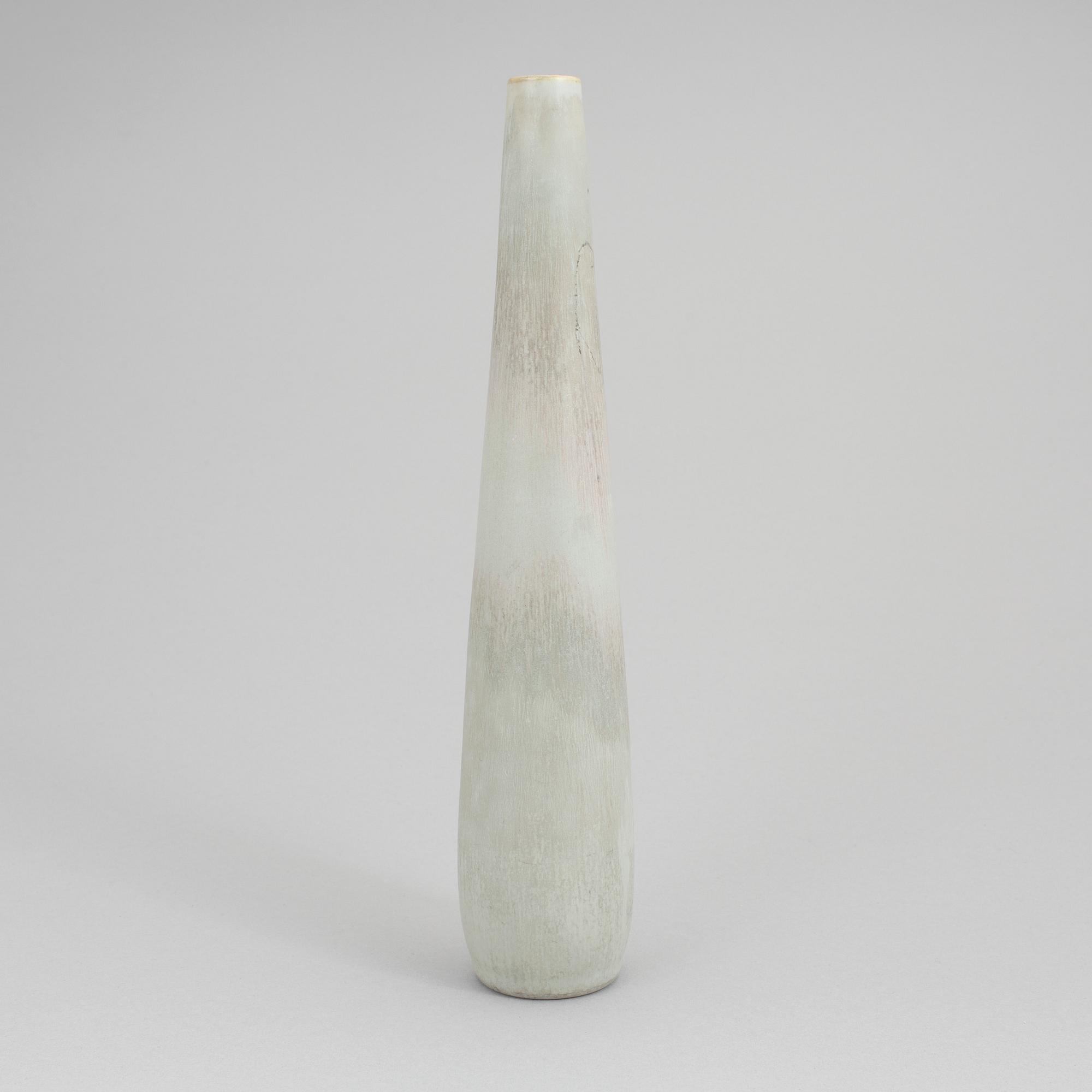 A unique Carl-Harry Stålhane vase, Rörstrand, probably 1956.