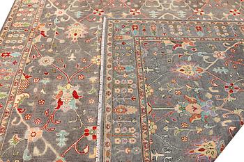 A Kazak carpet, c. 351 x 274 cm.