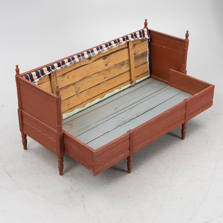 Soffa, sengustaviansk, 1800-talets början.