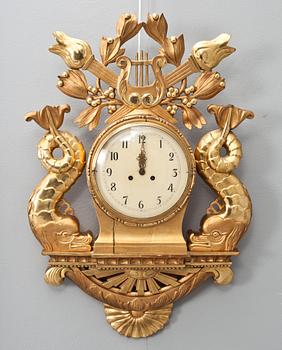 VÄGGPENDYL, empirestil, 1900-tal.