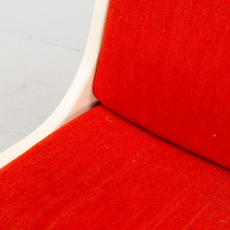 Yrjö Kukkapuro, a pair of 'C-Saturnus' chairs, HAIMI, Finland, 1970's.
