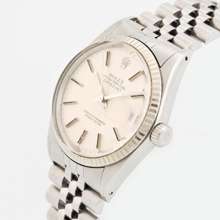 Rolex, Oyster Perpetual, Datejust, armbandsur, 36 mm.