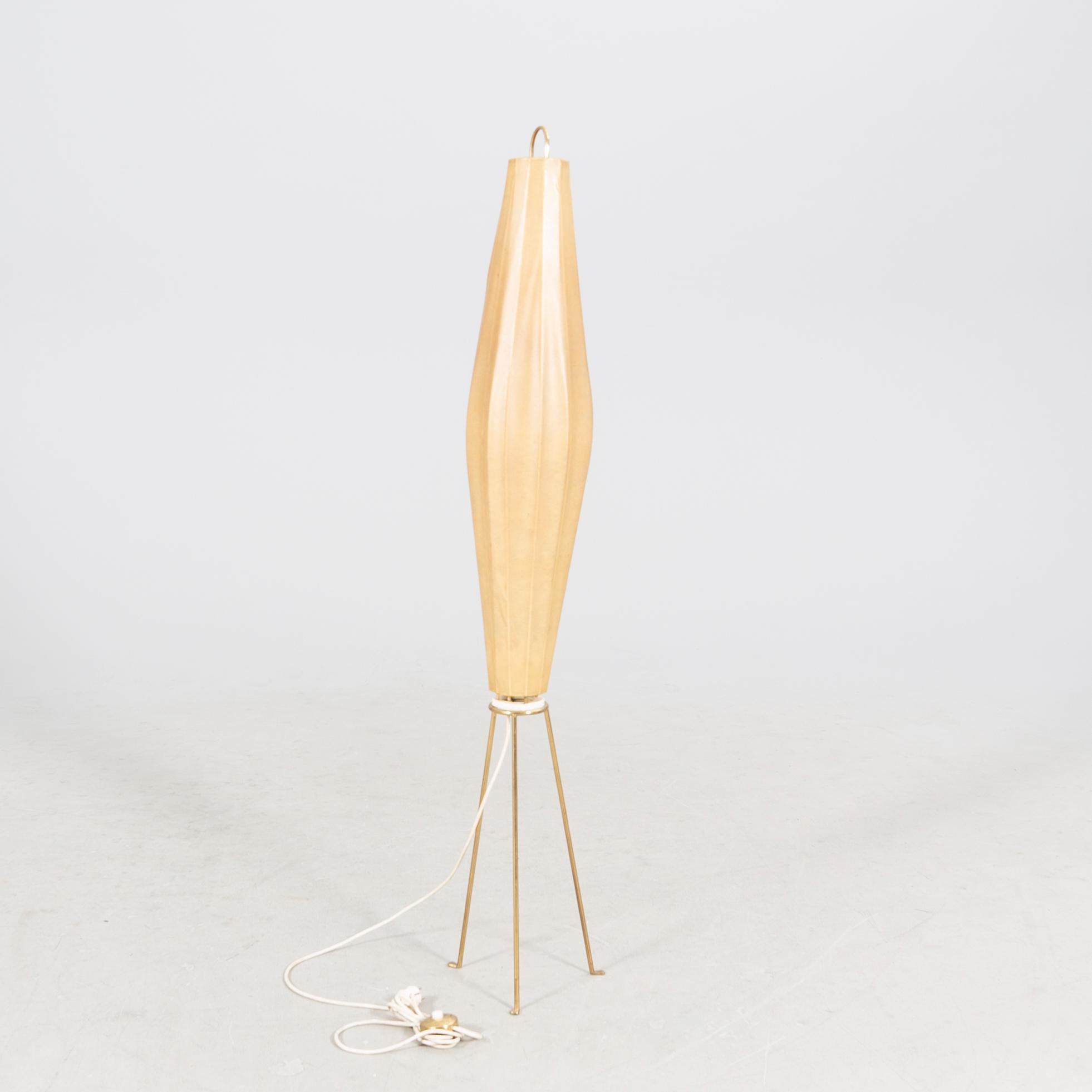H Klingele, floor lamp "Lugano" for Artimeta Soes Netherlands 1950s/60s.