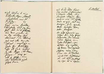 Peter Dahl, "Carl Michael Bellman: Fredmans Epistlar".