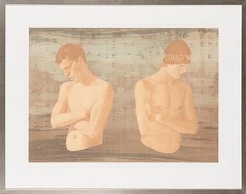 Sari Tenni, färglitografi, signerad och daterad -07, numrerad 21/70.