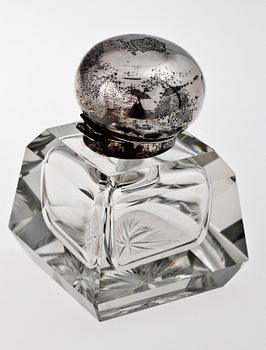BLÄCKHORN, glas, silver, CG Hallberg, 1917.