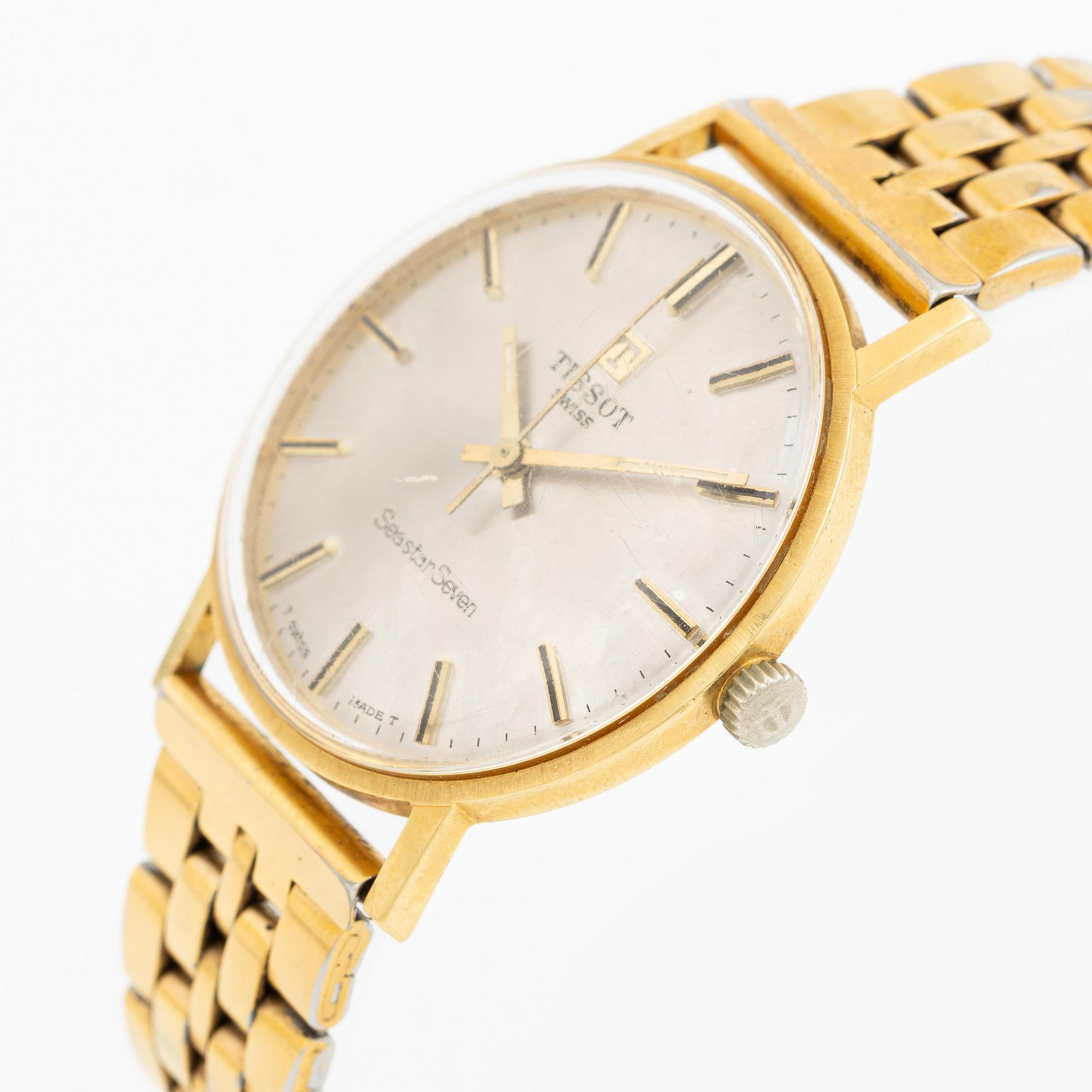 Tissot, Seastar Seven, wristwatch, 33.5 mm.