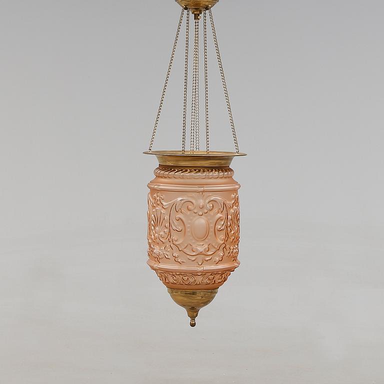 MÅNSKENSAMPEL, omkring år 1900. Höjd 44 cm.