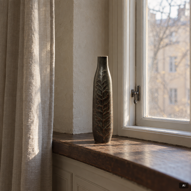 Carl-Harry Stålhane, A stoneware vase, Rörstrand, 1951–1973.
