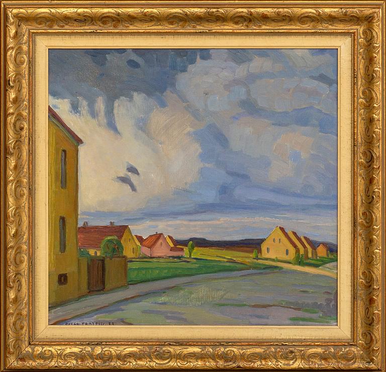 Ellen Trotzig, "In the Outskirts of the City", 1933.