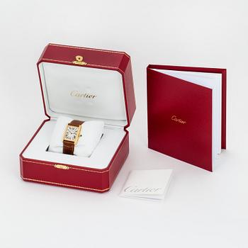 CARTIER, Tank, wristwatch, 25,5 x 25,5 (33,5) mm.