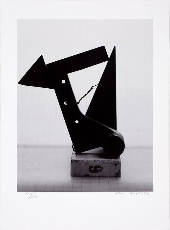 HANS GEDDA, 6st, offsettryck, "Polaroid Portfolio. Nr 2", signerad och numrerad 103/200, utgiven 1990.