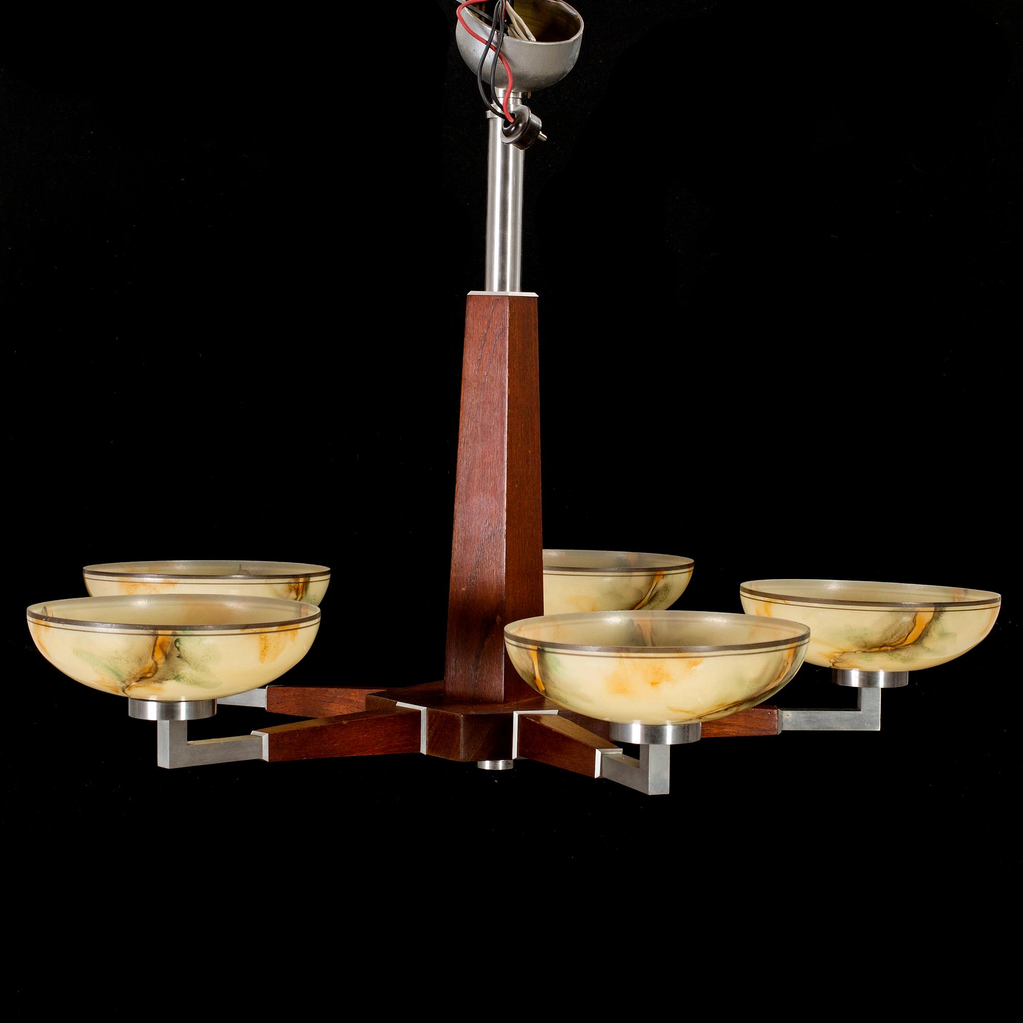 A mid century cealing lamp.