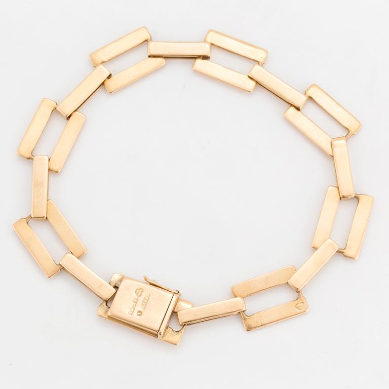 CLAËS E. GIERTTA, armband, 18K guld, Stockholm, 1962. 18K guld.