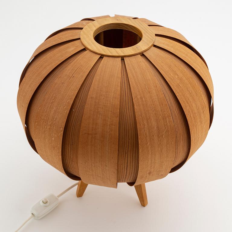 A 'Spånlight' table lamp, Panduro, second half of the 20th century.