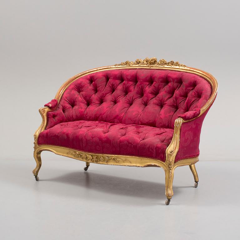 A late 19th century sofa.