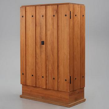 Axel Einar Hjorth, a stained pine 'Lovö' cabinet, Nordiska Kompaniet, Sweden 1930s.