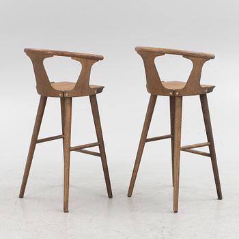 Sami Kallio, a set of six 'In Between SK7' bar chairs, &Tradition, Denmark.