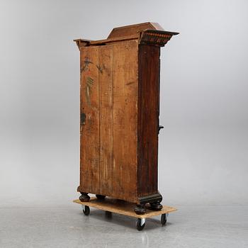 A painted cabinet, Dalarna, Sweden, dated 1790.
