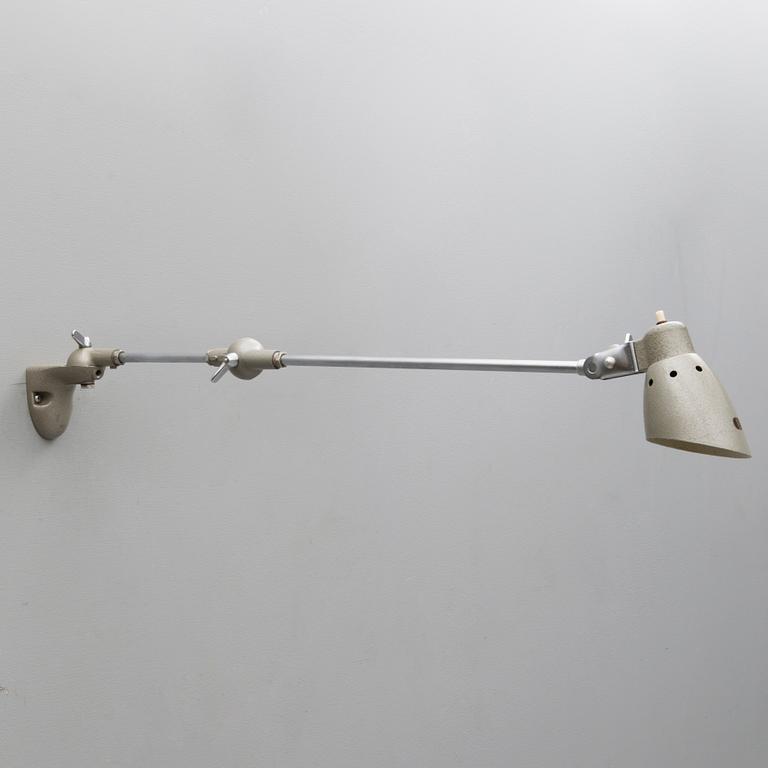 A 1950s Industrial Workshop Table Lamp by Pfaff, Germany.