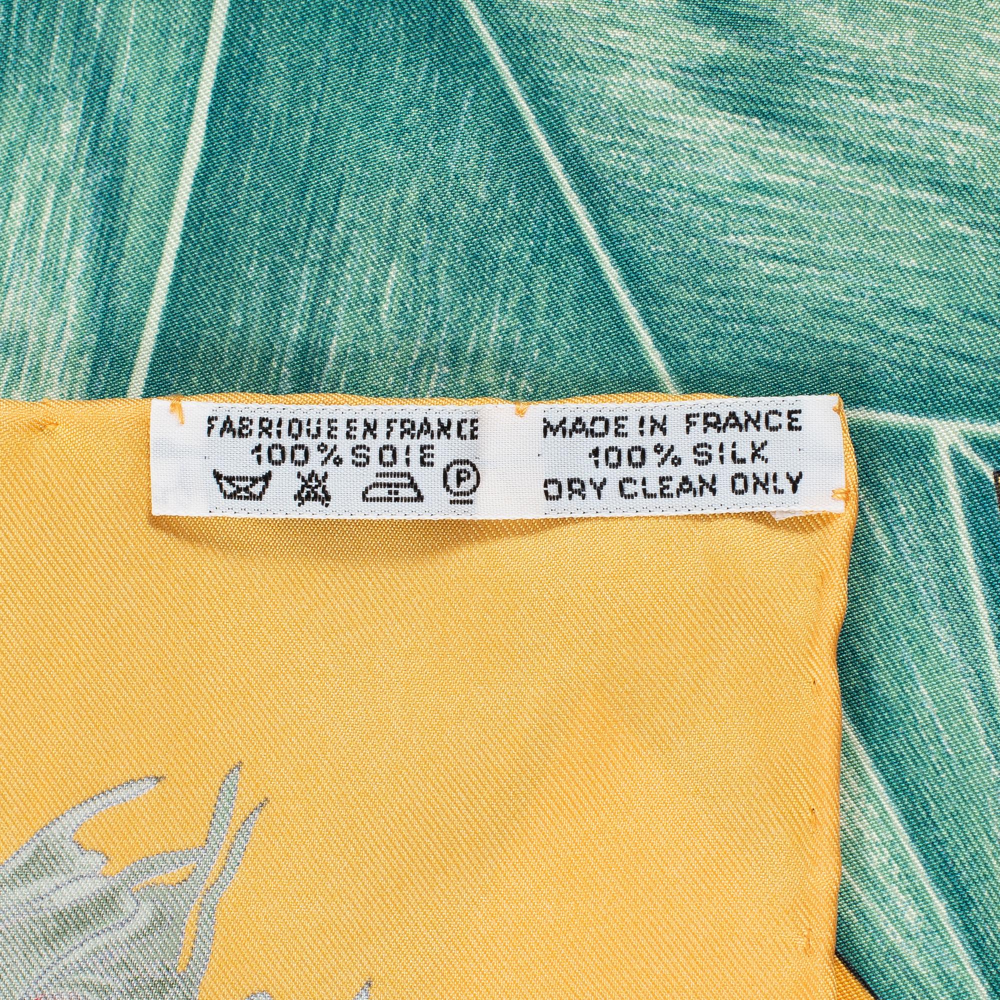 Hermès, scarf, "Passiflores".