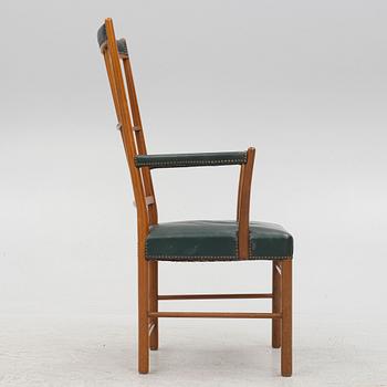 Josef Frank, a model "652" armchair, Firma Svenskt Tenn, Sweden.