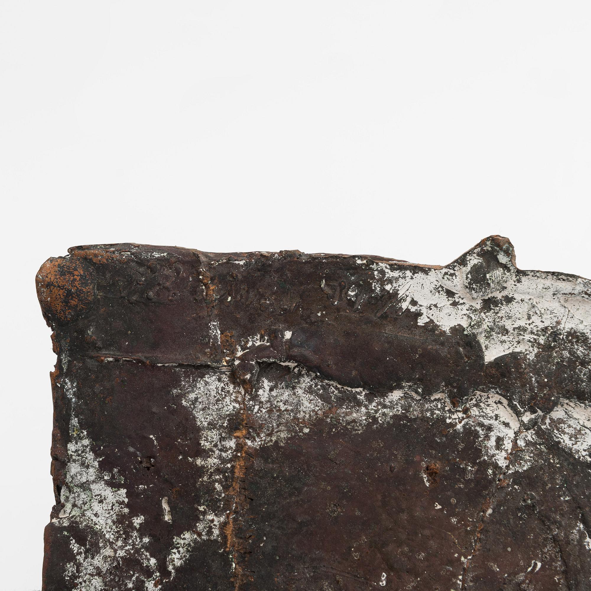 Pekka Pitkänen, bronsrelief, signerad och otydligt daterad. Numrerad 1/1.