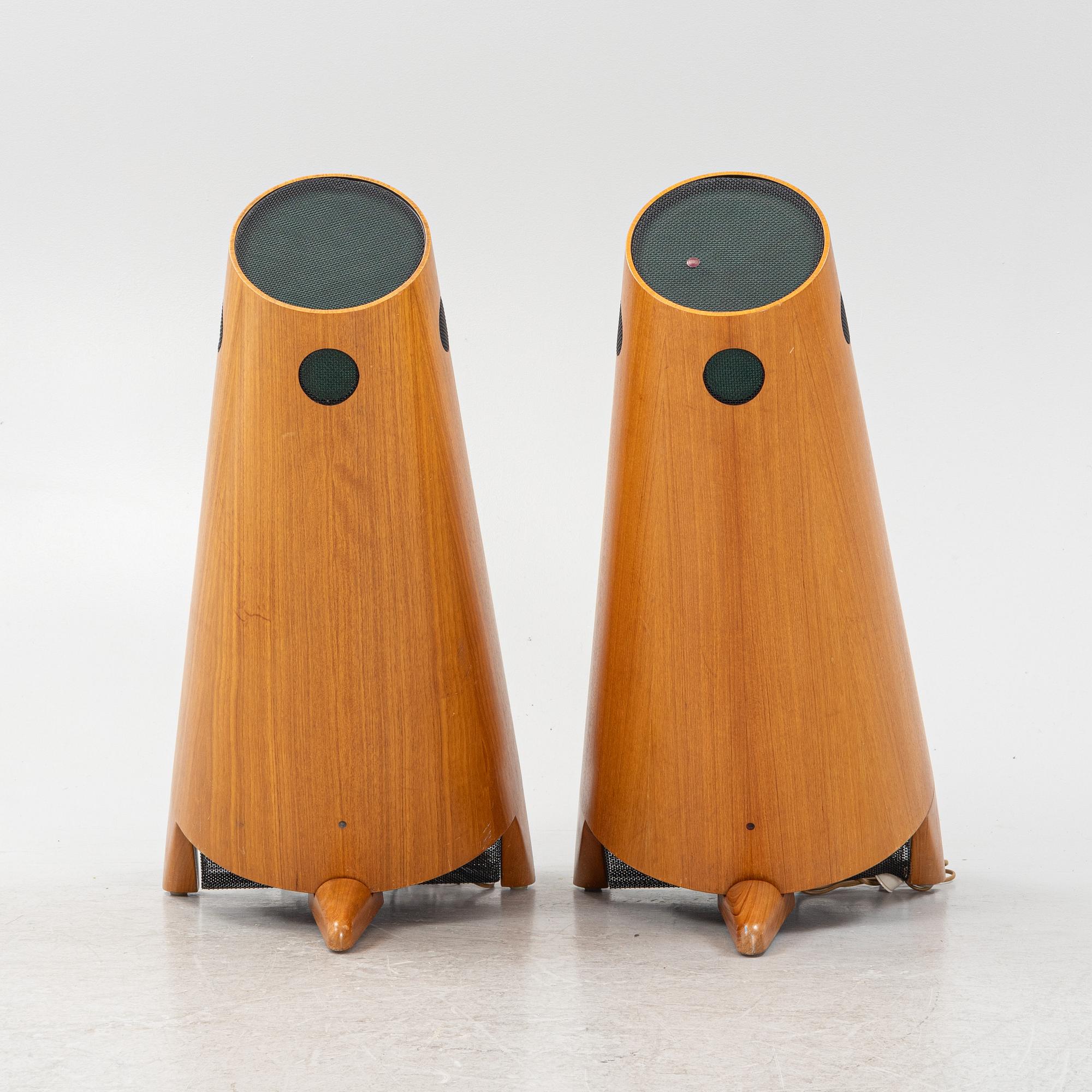 Stig Carlsson, ”Kolboxen", högtalare ett par, 1959-62.