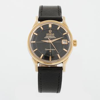 OMEGA, Constellation, Chronometer, "Pie-Pan", wristwatch, 34 mm.