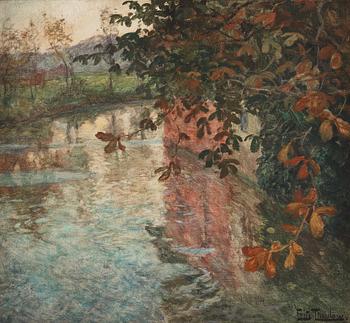 528. Frits Thaulow, Flodkrök.