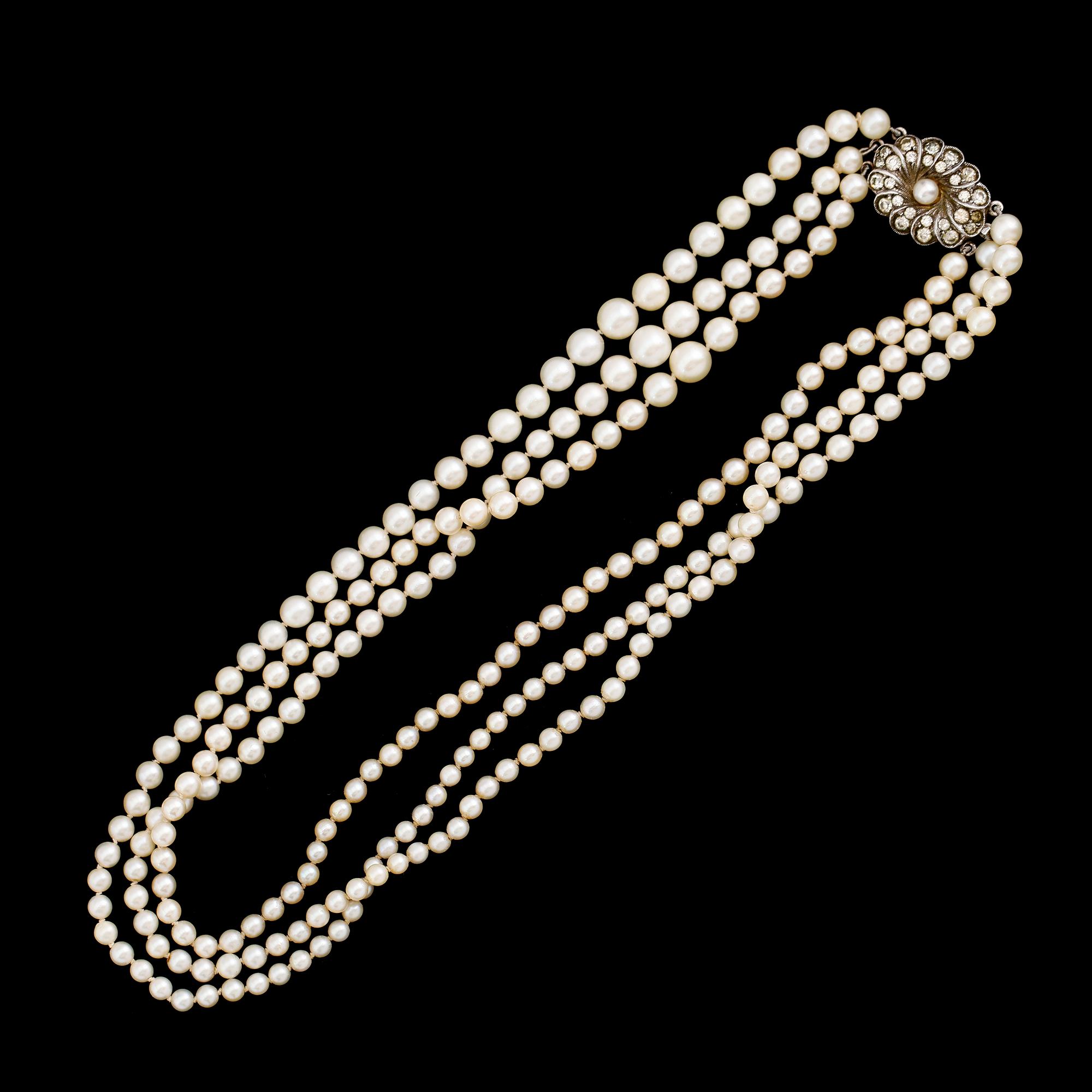 PÄRLCOLLIER, 1900-talets andra hälft.