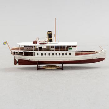 BÅTMODELL, "S/S Mariefred", omkring 2000.
